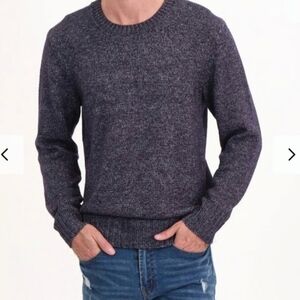 Magaschoni Men's Sweater Cotton Blend XL Blue